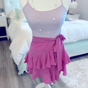 Express ruffle skirt NEW with tags
